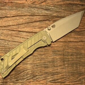 McNees Matte Green Fastback Tanto 3.5"